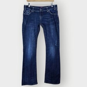Rock & Roll Low Rise Bootcut Cowgirl Jeans Western Denim Sz.32